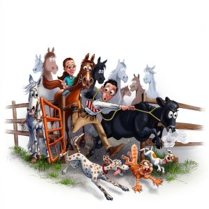 Whimsey Wylde Horse Riding Kindle eBook Guide 344 Pages-0