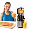 Cold Press Juicer, Juicer Machines 5.3"Wide Feed Chute for Whole Fruits & Vegetables, Electric Juicer of Pulp Separation with 99% High Juice Yield, Preserves Nutrients, Easy to Clean, BPA Free-2
