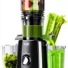 Cold Press Juicer IUIPI 5.3in XL Feed Chute 2L Capacity Black MP-802L-0