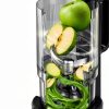 Slow Cold Press Juicer Machine: Electric Masticating Juicer Extractor Easy Clean - Whole Fruit Vegetable Juice Maker - Cold Pressed Slow Blender Juicer with Wide Large Chute Mouth-2
