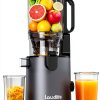 ZeroPrep Cold Press Juicer LAUDLIFE 5.9" Wide Feed Masticating – 80oz-0