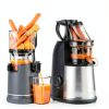 ZeroPrep Cold Press Juicer LAUDLIFE 5.9" Wide Feed Masticating – 80oz-6