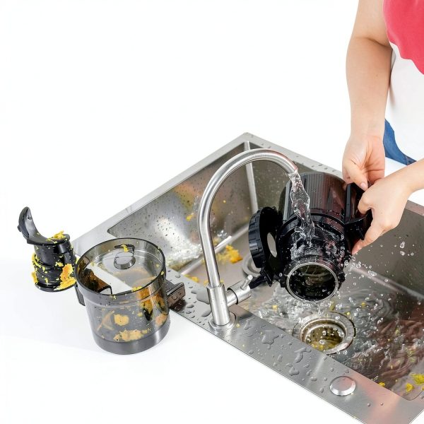 ZeroPrep Cold Press Juicer LAUDLIFE 5.9" Wide Feed Masticating – 80oz-5