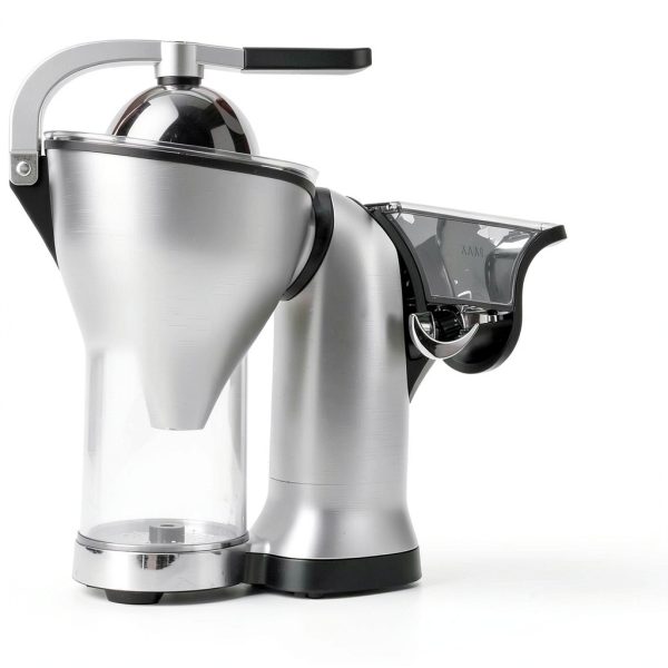 Healnitor 150W Electric Citrus Juicer Squeezer with 2 Cones, Stainless Steel Quiet Orange Juice Extractor Machines for Lime Grapefruit Lemon, Detachable Design-1
