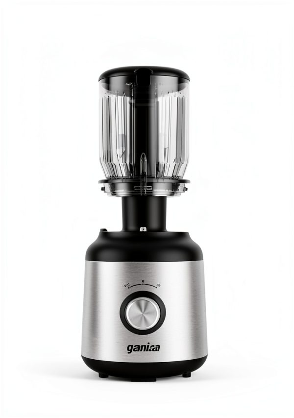 Ganiza Cold Press Juicer, 4.3" Compact Space-Saving Design Juicer Machine with 3 Replaceable Filters, One-Touch & Ultra-Quiet Operation, BPA-Free Easy to Clean, Silver-8
