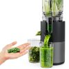 Cold Press Juicer, Juicer Machines 5.3"Wide Feed Chute for Whole Fruits & Vegetables, Electric Juicer of Pulp Separation with 99% High Juice Yield, Preserves Nutrients, Easy to Clean, BPA Free-5