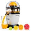 VINCI Hands Free Citrus Juicer 1‑Button BPA‑Free Bowl Black/Stainless-1