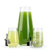 Elite Gourmet EJX600 Compact Masticating Slow Juicer Grey 16oz-5