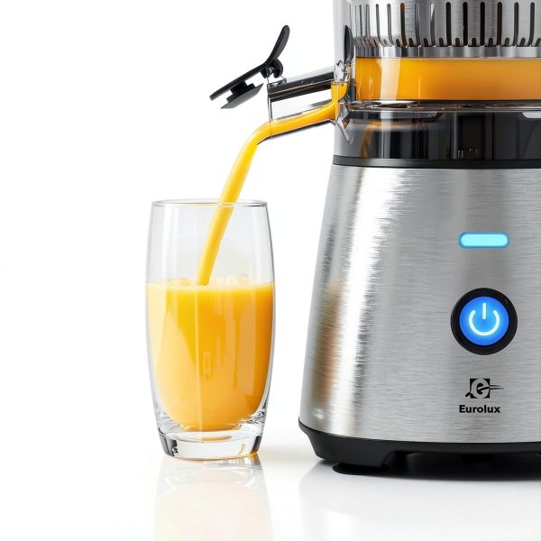 Electric Citrus Juicer Eurolux Stainless Steel Hands-Free One-Touch-2