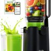 Cold Press Juicer Aeitto Max5 5.8 inch Matte Black Single Auger-0