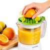 Proctor Silex Electric Citrus Juicer Large 34oz Pitcher White Green-2