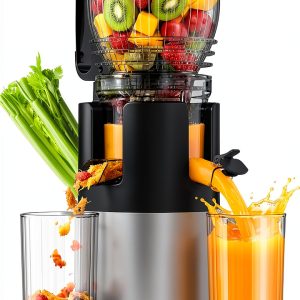 Juicer Machines Godspeeds Large Feed Chute Masticating-0