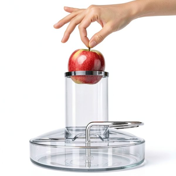 Breville Juice Fountain Compact Centrifugal Juicer 25oz Silver-4