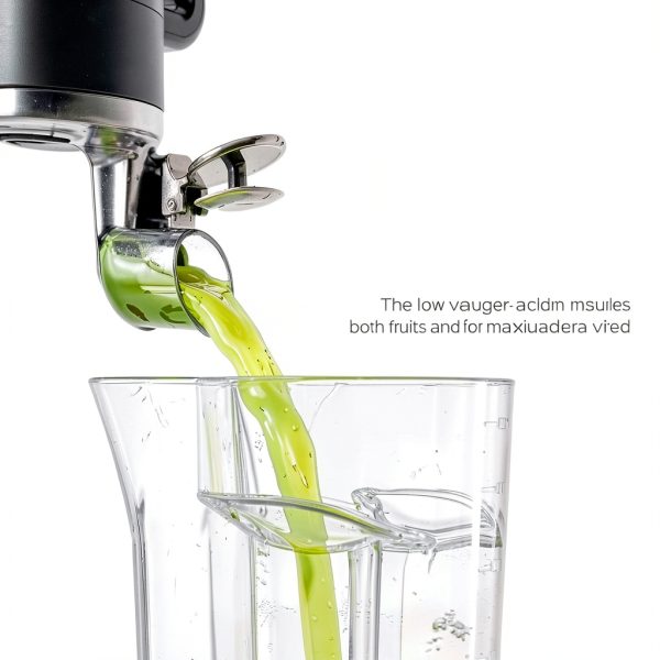 Juicer Machines TUUMIIST Cold Press Single Auger 5.3" Chute Black-3