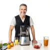 Electric Citrus Juicer Eurolux Stainless Steel Hands-Free One-Touch-7