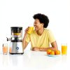 Electric Citrus Juicer Eurolux Stainless Steel Hands-Free One-Touch-4