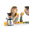 Electric Citrus Juicer Eurolux Stainless Steel Hands-Free One-Touch-5