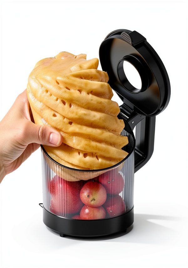 Juicer Machines TUUMIIST Cold Press Single Auger 5.3" Chute Black-6