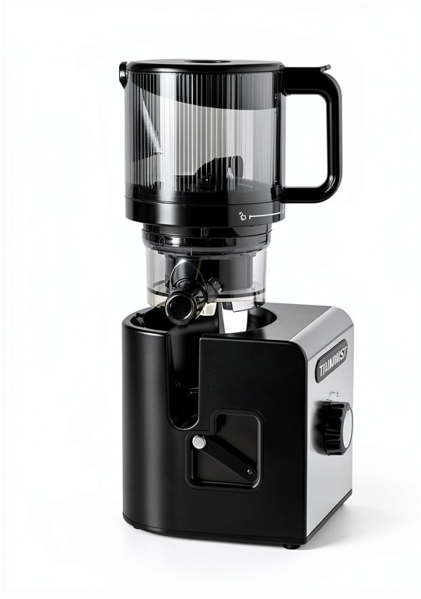 Cold Press Juicer TUUMIIST TM-780SJ 6.5in Large Feed Chute Jet Black-4