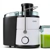 GDOR 800W Juicer Machine, 3” Wide Feed Chute, Dual-Speed Centrifugal Juicer for Fruits & Vegetables, Anti-Drip Function, BPA-Free, Easy to Clean with Brush, White-1