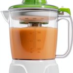 Proctor Silex Electric Citrus Juicer Large 34oz Pitcher White Green-0