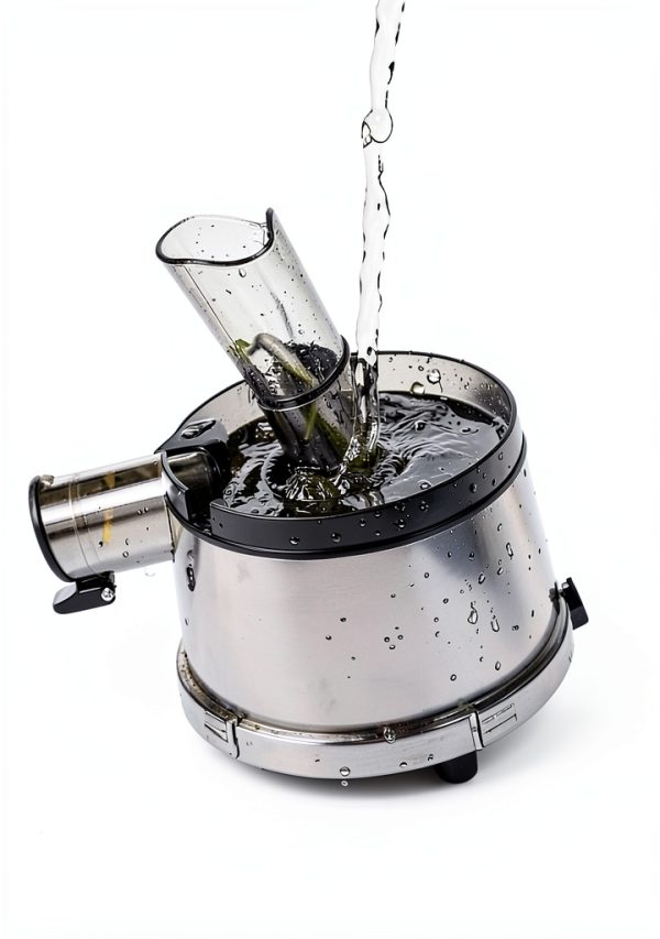 Cold Press Juicer TUUMIIST TM-780SJ 6.5in Large Feed Chute Jet Black-6