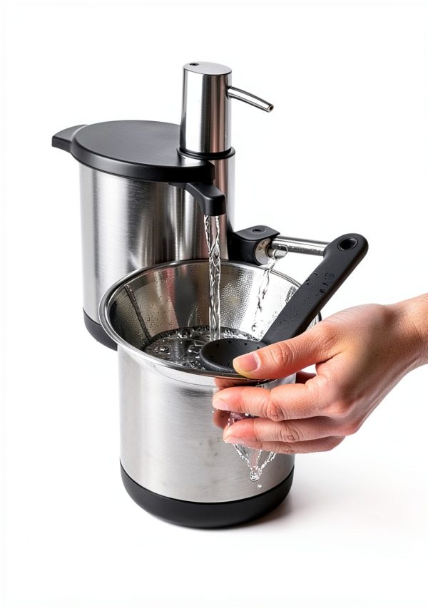 GDOR 800W Juicer Machine, 3” Wide Feed Chute, Dual-Speed Centrifugal Juicer for Fruits & Vegetables, Anti-Drip Function, BPA-Free, Easy to Clean with Brush, White-5