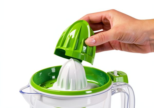 Proctor Silex Electric Citrus Juicer Large 34oz Pitcher White Green-3